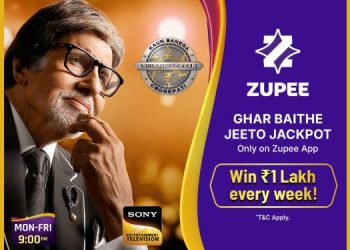 Zupee partners with Sony Entertainment Television's Kaun Banega Crorepati for Ghar Baithe Jeeto Jackpot Contest