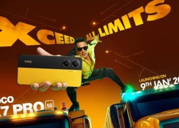 POCO teams up with Akshay Kumar ahead of POCO X7 Series launch on January 9th