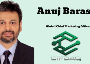 CIFDAQ appoints Anuj Barasia as Global Chief Marketing Officer