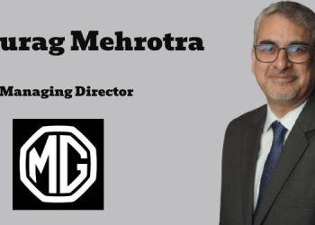JSW MG Motor India names Anurag Mehrotra as Managing Director