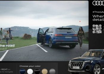 Audi India partners with PHD Media and Huella’s NEXad for Interactive CTV Campaign to Launch Q7 Facelift