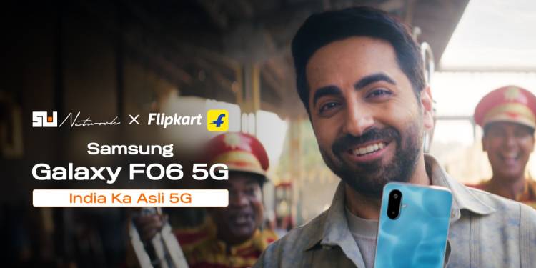 SW Network and Flipkart transform Samsung F06 5G launch with Viral Eyebrow Dance Trend