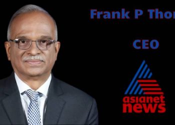 Frank P Thomas elevated as CEO of Asianet News Network