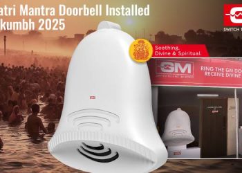GM Modular and Posterscope India transform brand engagement at Maha Kumbh with the Gayatri Mantra Doorbell