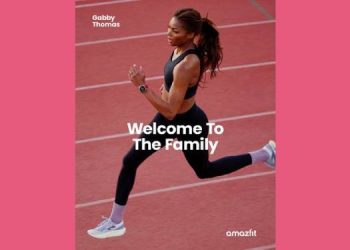 Amazfit on-boards five-time Olympic Medalist Gabby Thomas as athlete spokesperson