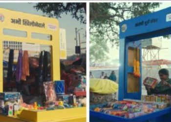 Kansai Nerolac Paints is giving out storefronts to local vendors at Maha Kumbh Mela to help them stand out