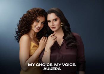 Aukera launches “My Choice My Voice” with Taapsee Pannu and Sania Mirza to empower women