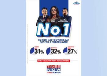 Times Now Reigns Supreme in Delhi Elections, Secures Unrivalled Viewership
