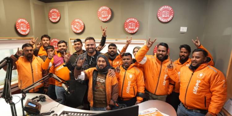 Red FM’s Riders Music Festival and Swiggy honor delivery partners with Special Breakfast Ride