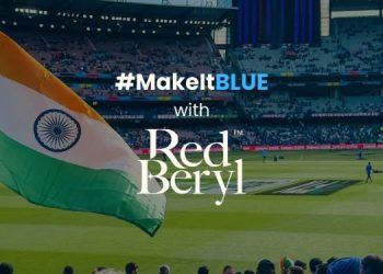 RedBeryl™ returns with #MakeItBLUE for India vs Pakistan ICC Champions Trophy 2025 Campaign