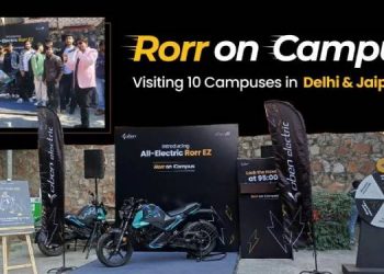 Oben Electric’s college initiative ‘Rorr on Campus’ looks to drive EV adoption amongst India’s youth