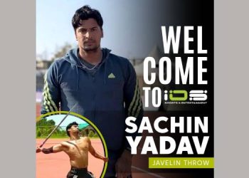 IOS Sports & Entertainment signs Rising Javelin Star Sachin Yadav