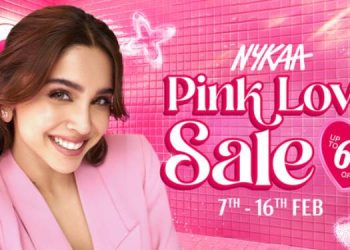 Nykaa’s Pink Love Sale Brings Back 2000s Glam with Sharvari