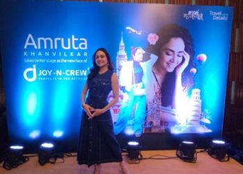 Joy n Crew names Amruta Khanvilkar as Brand Ambassador on International Women’s Day