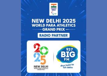 Big FM partners with World Para Athletics Grand Prix New Delhi 2025 as the exclusive Radio Partner
