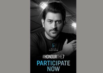 Men of Platinum Launches #HonourThe7 to Celebrate MS Dhoni’s Legacy