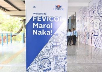 Marol Naka Metro Station gets a brand transformation, ‘Fevicol Marol Naka’