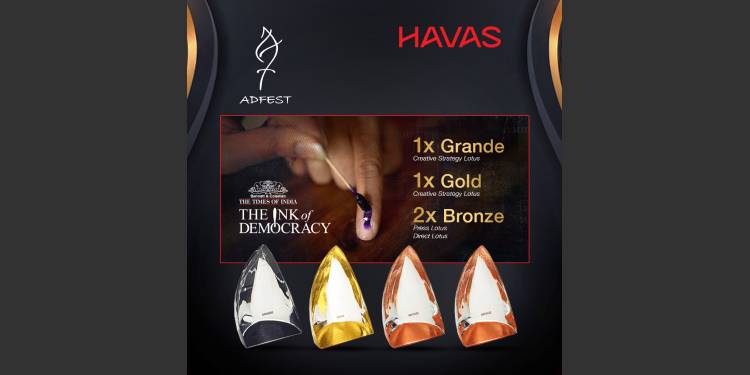 Havas Creative India's 'Ink of Democracy' wins Grande at ADFEST 2025
