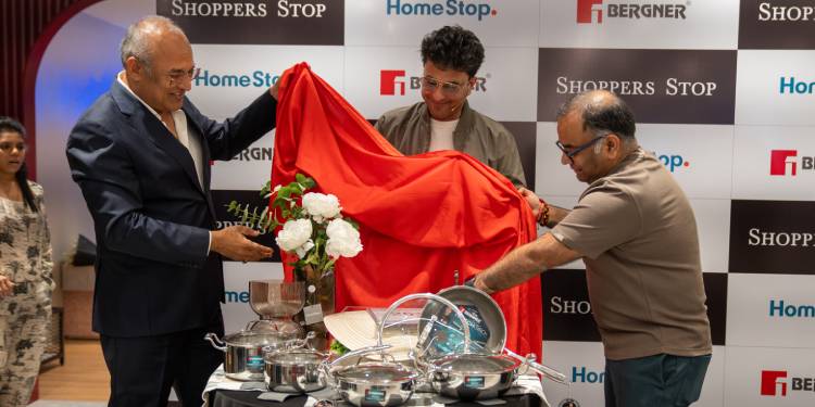 Bergner unveils Argent Samsara cookware range with celebrity Chef Vikas Khanna