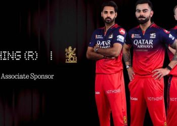 Nothing partners with Royal Challengers Bengaluru as Associate Sponsor for T20 2025