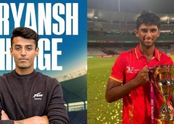 JSW Sports signs Suryansh Shedge and Angkrish Raghuvanshi ahead of IPL 2025
