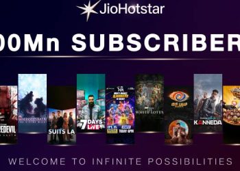 JioHotstar hits 100 million subscribers, redefining India’s streaming landscape