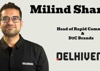 Delhivery names Milind Sharma, as Head of Rapid Commerce and D2C Brands