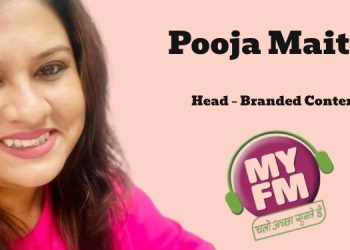 Pooja Maitra named Head – Branded Content at 94.3 MY FM – Synergy Media Entertainment