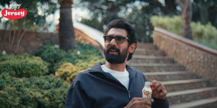 Rana Daggubati joins as Brand Ambassador for Godrej Jersey Badam Milk