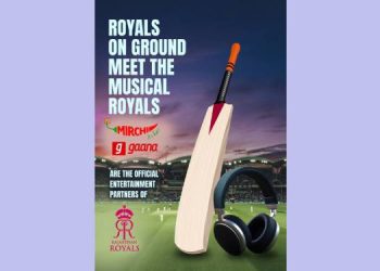 Mirchi & Gaana partner with Rajasthan Royals as Official Entertainment Partners for IPL 2025
