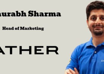 Ather Energy names Saurabh Sharma as Head of Marketing