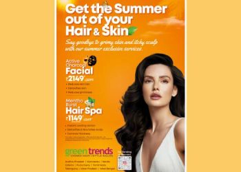 Green Trends unveils its latest campaign titled “Get the Summer Out of Your Hair and Skin”