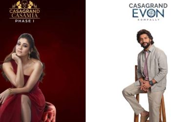 Casagrand welcomes Star Ambassadors Nayanthara and Nani for Flagship Luxury Projects