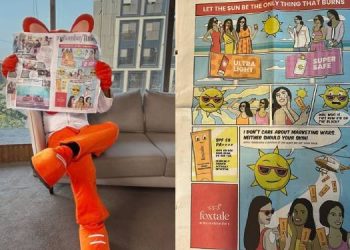 Foxtale’s Comic Strip ad brings skincare messaging to life with humour and heart