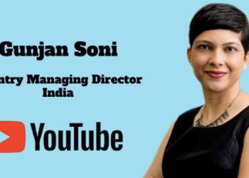 Gunjan Soni appointed as YouTube India’s New Country Managing Director