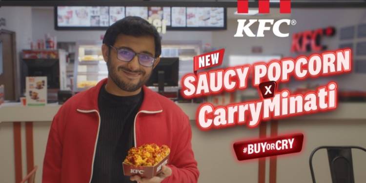 KFC India collaborates with CarryMinati for first Creator-led Product Launch
