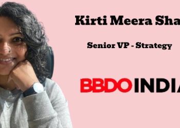 Kirti Meera Sharad joins BBDO India as Senior VP – Strategy