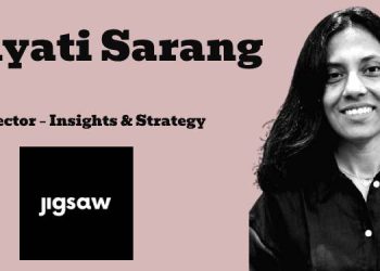 Khyati Sarang joins Jigsaw Brand Consultants as Director – Insights & Strategy