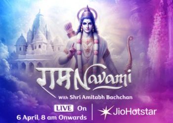 JioHotstar and Amitabh Bachchan to bring the divine essence of Ram Navami to millions via special livestream