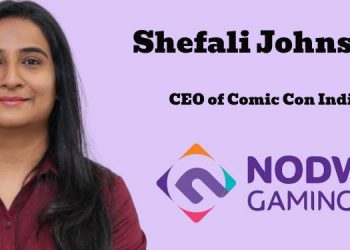 NODWIN Gaming names Shefali Johnson as new CEO of Comic Con India