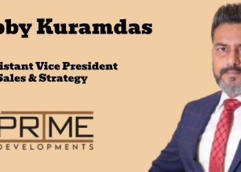 PRIME Developments appoints Bobby Kuramdas as Assistant Vice President, Sales & Strategy