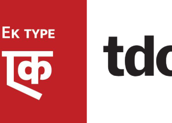 Ek Type Mumbai wins prestigious “Best of Type Design” Honor at TDC71