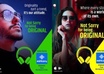 Eshtory unveils #NotSorryForBeingOriginal campaign to champion pure audio storytelling
