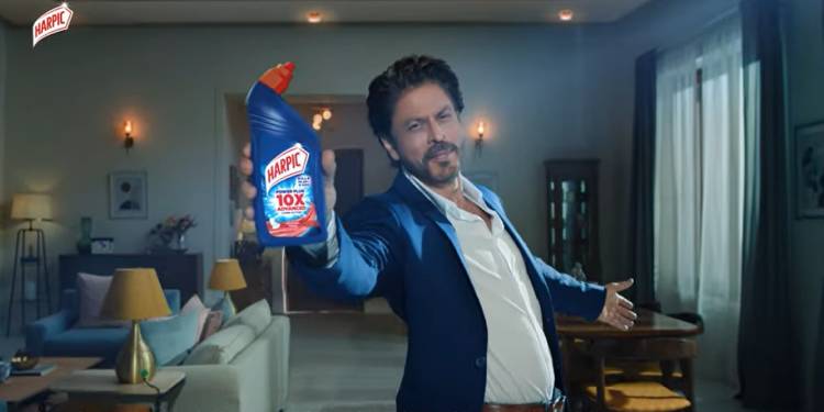 Harpic signs Shah Rukh Khan as Brand Ambassador, launches new campaign “Harpic Hai Na”
