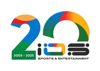 IOS Sports & Entertainment marks 20 years with a bold new logo