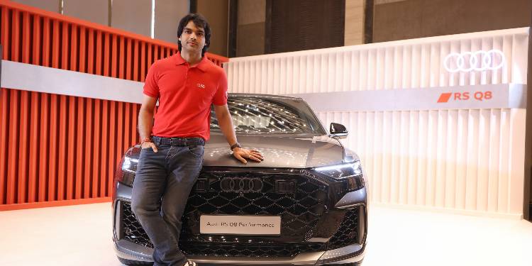 Olympic Champion Neeraj Chopra partners with Audi India