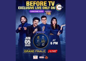 ZEE5 brings ZEE Kannada’s Sa Re Ga Ma Pa Grand Finale LIVE to viewers nationwide