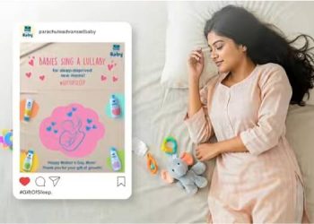 Parachute Advansed Baby's campaign highlights how mothers sacrifice sleep despite showered love on the baby