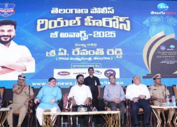 Zee Telugu News showcases Valor at 'Police Real Heroes Awards 2025' recognising Telangana’s Bravehearts