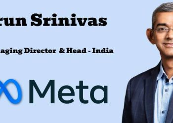 Arun Srinivas named Managing Director and Head for Meta in India